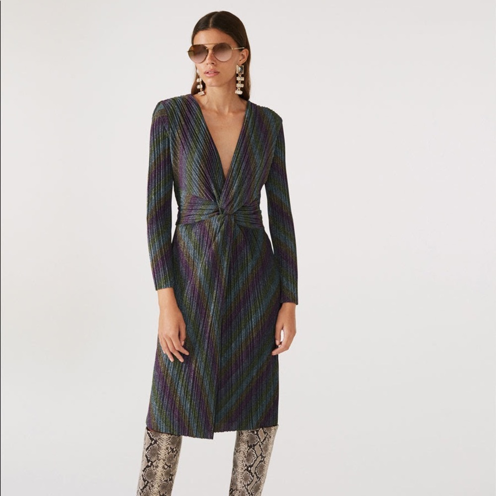 Uterque Bicolor 70’s dress